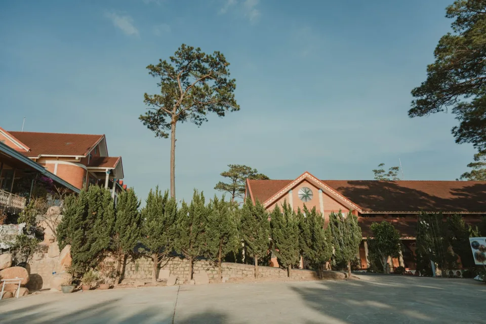 Lối vào homestay